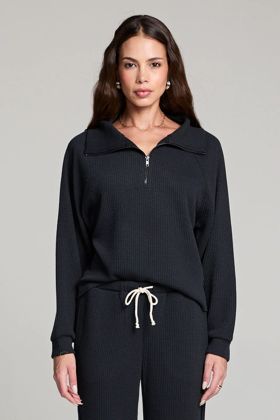 Half Zip Raglan Pullover