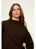 Sadie Quilted Top in Espresso Martini