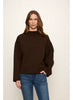 Sadie Quilted Top in Espresso Martini
