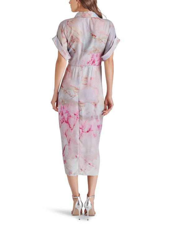 Tori Printed Midi Dress