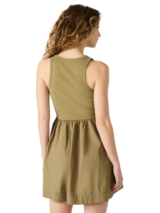 Tottenham Dress Deep Olive