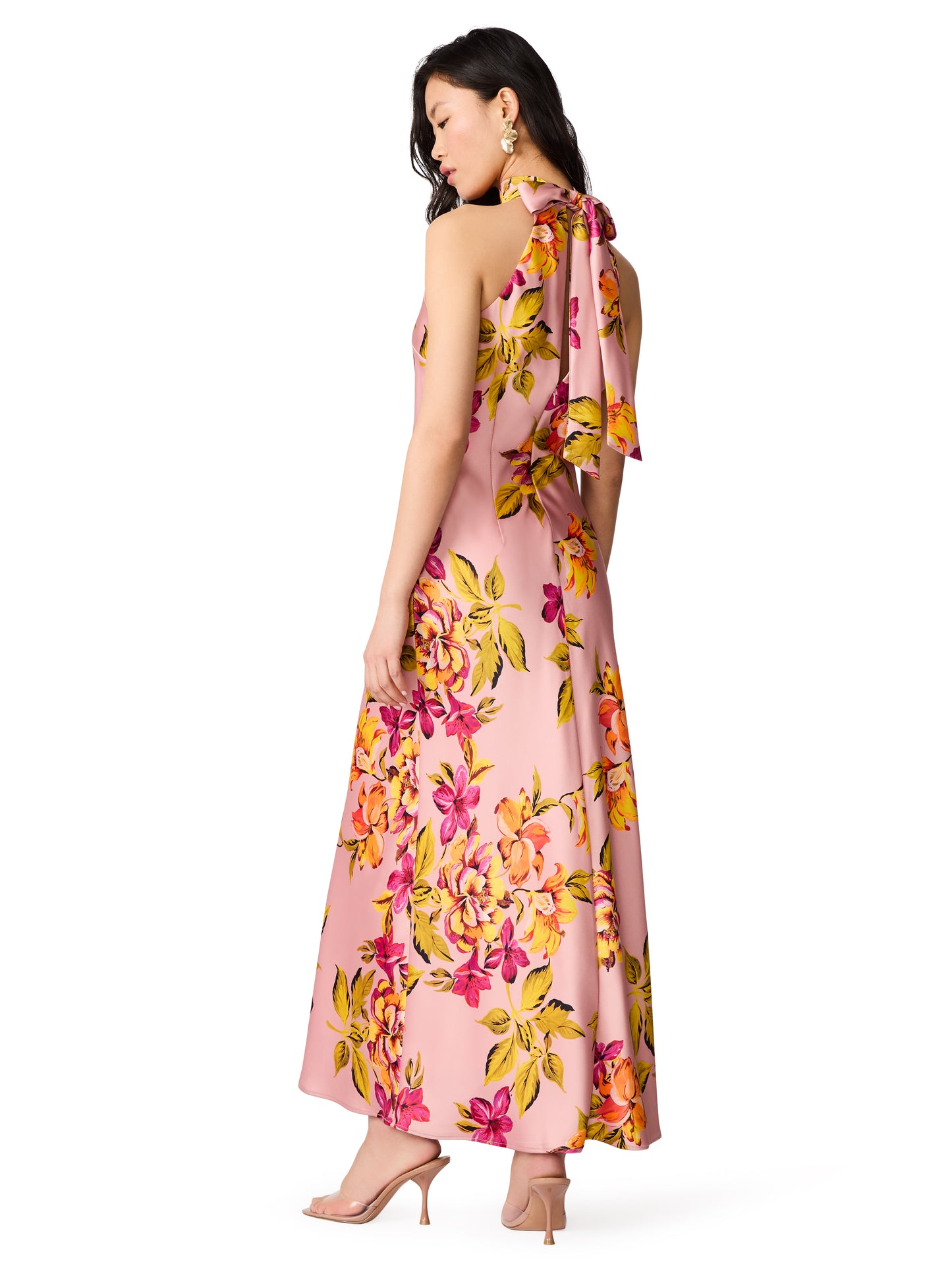 Lara Dress in Tropical Blush