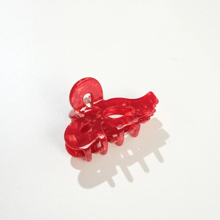 Sabrina Mini Vintage Holiday Bow Claw Clip