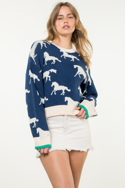 Saddle Up Sweater