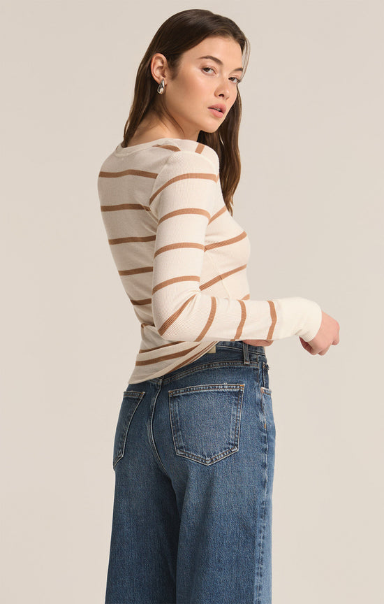 Scarlett Rib Henley