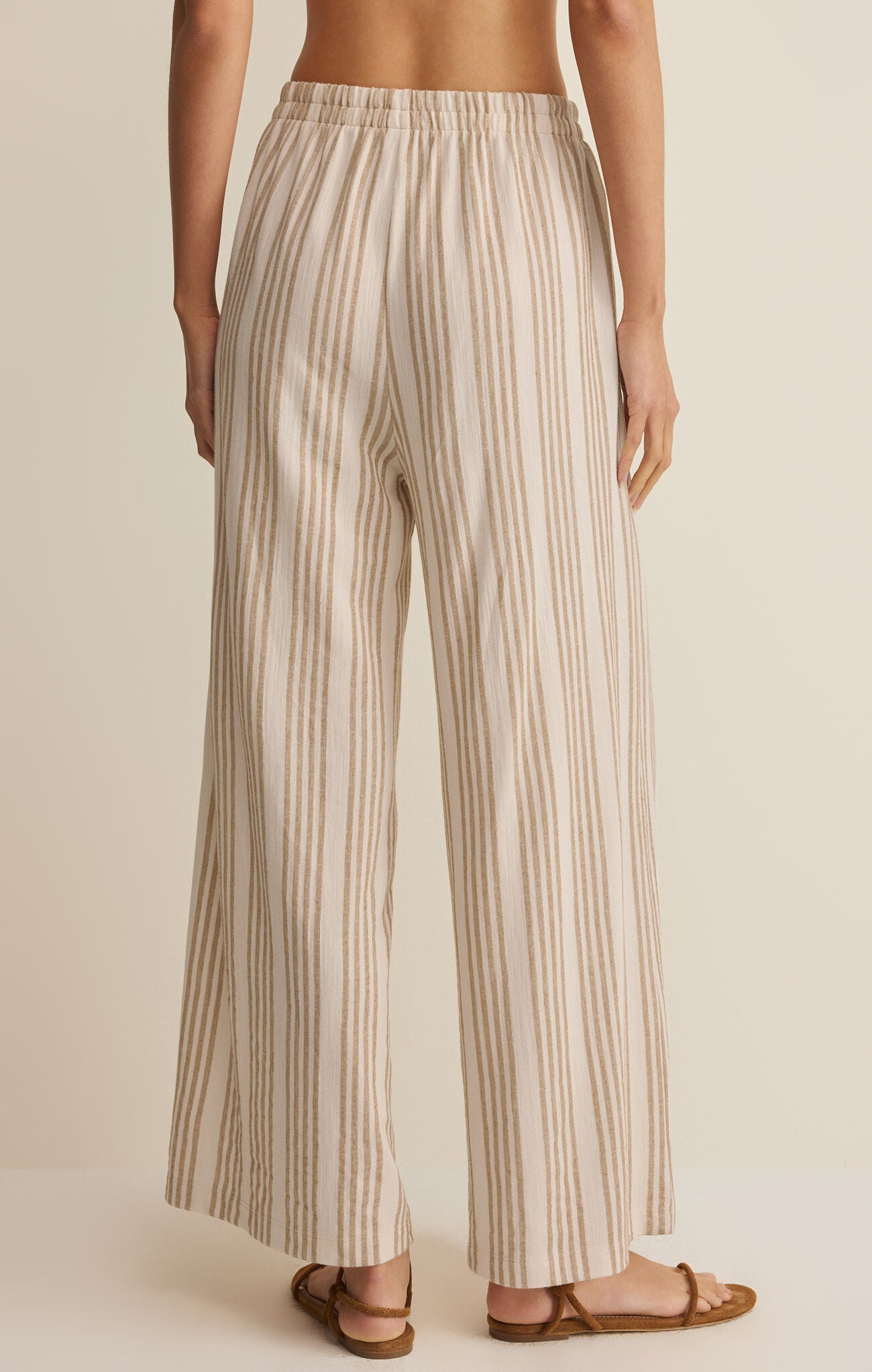 Scout Knit Striped Pant in Cloud