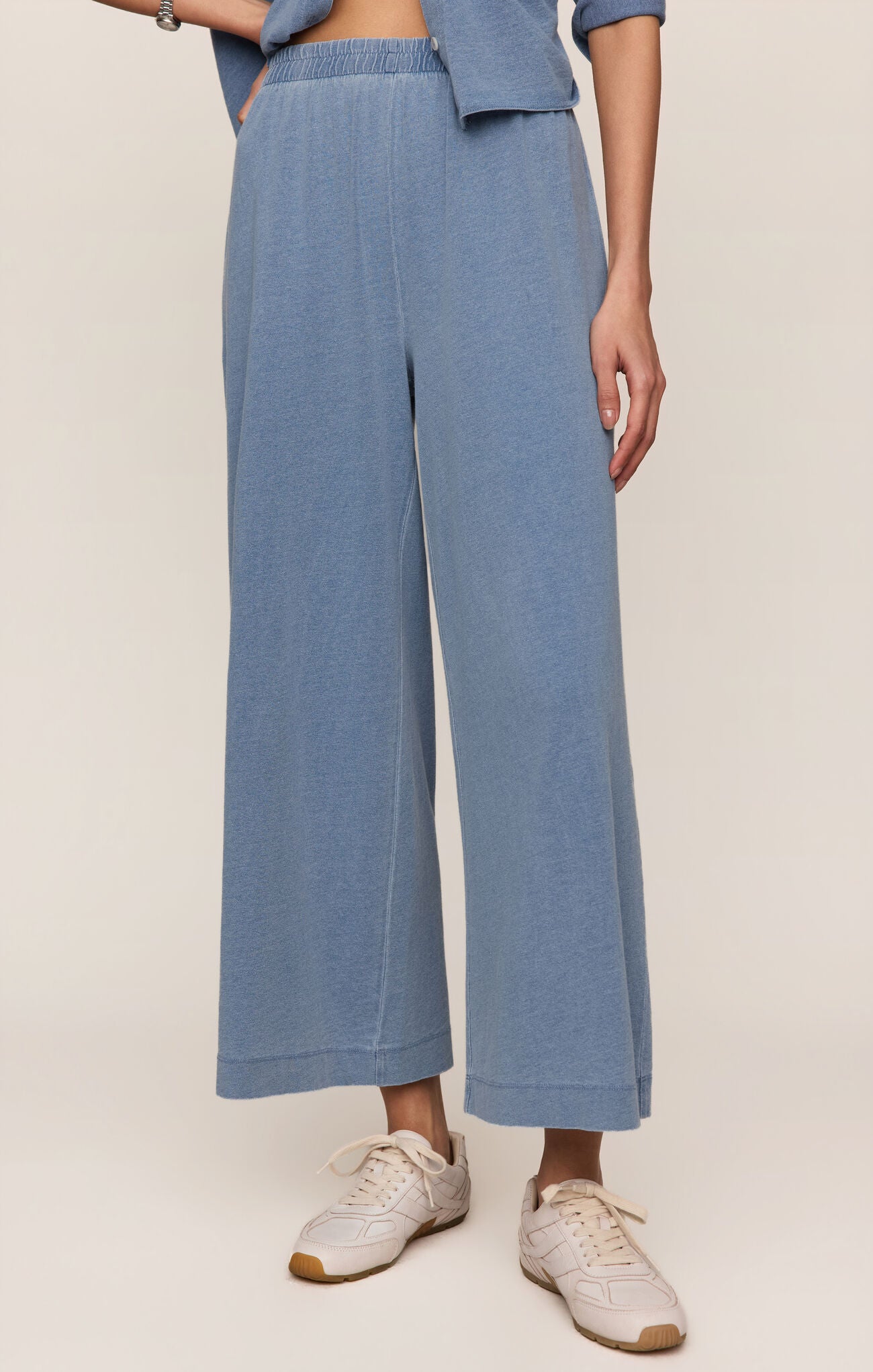 Scout Jersey Denim Pant in Santorini Indigo