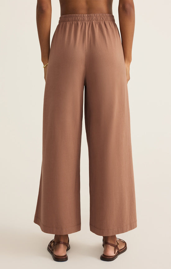 Load image into Gallery viewer, Scout Jersey Flare Pant Teakwood
