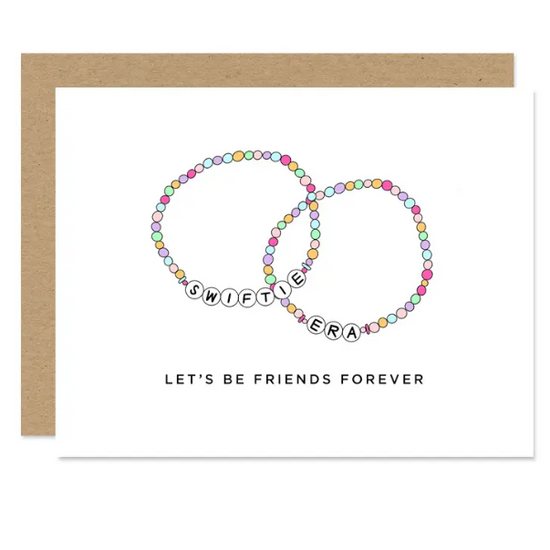 Swiftie Friendship Bracelet Card