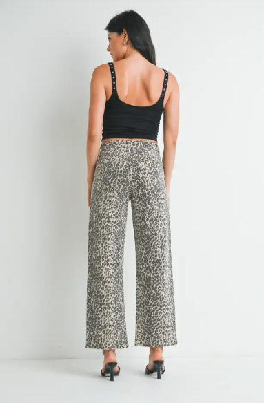 Peggy Leopard Jeans