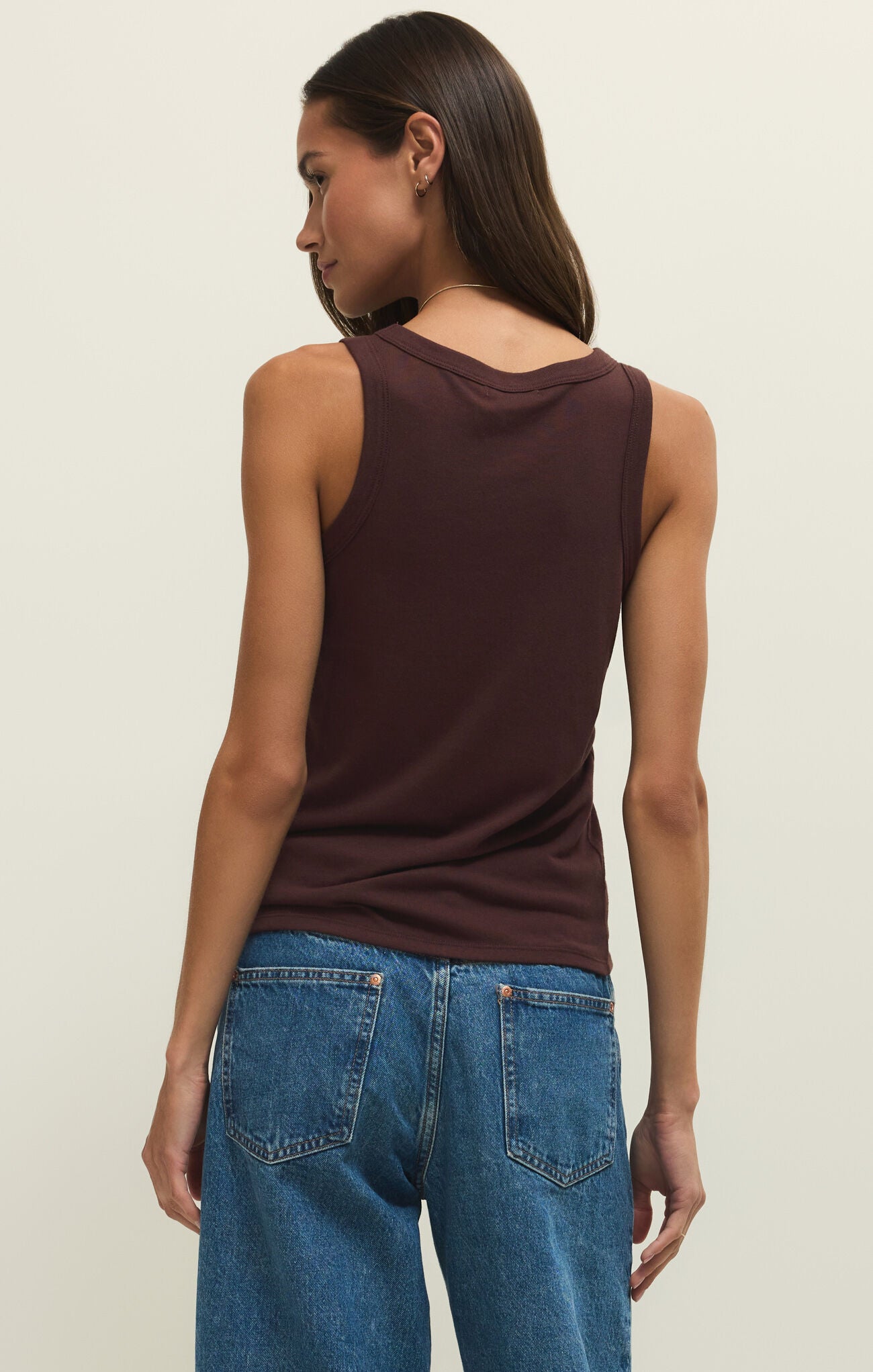 Select Tank in Chocolate Cherry