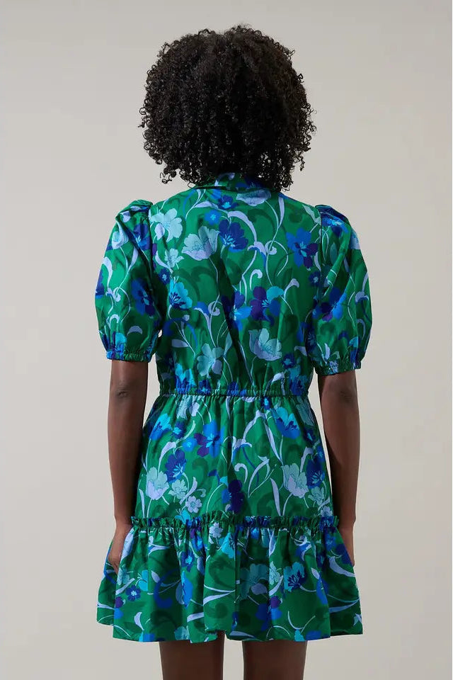 Stacie Mini Dress Lomeli Floral
