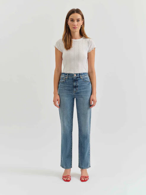Sundaze High Rise Straight Jeans Brooklyn