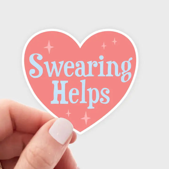 Swearing Helps Sticker