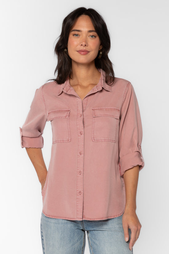 Talma Button Down Top