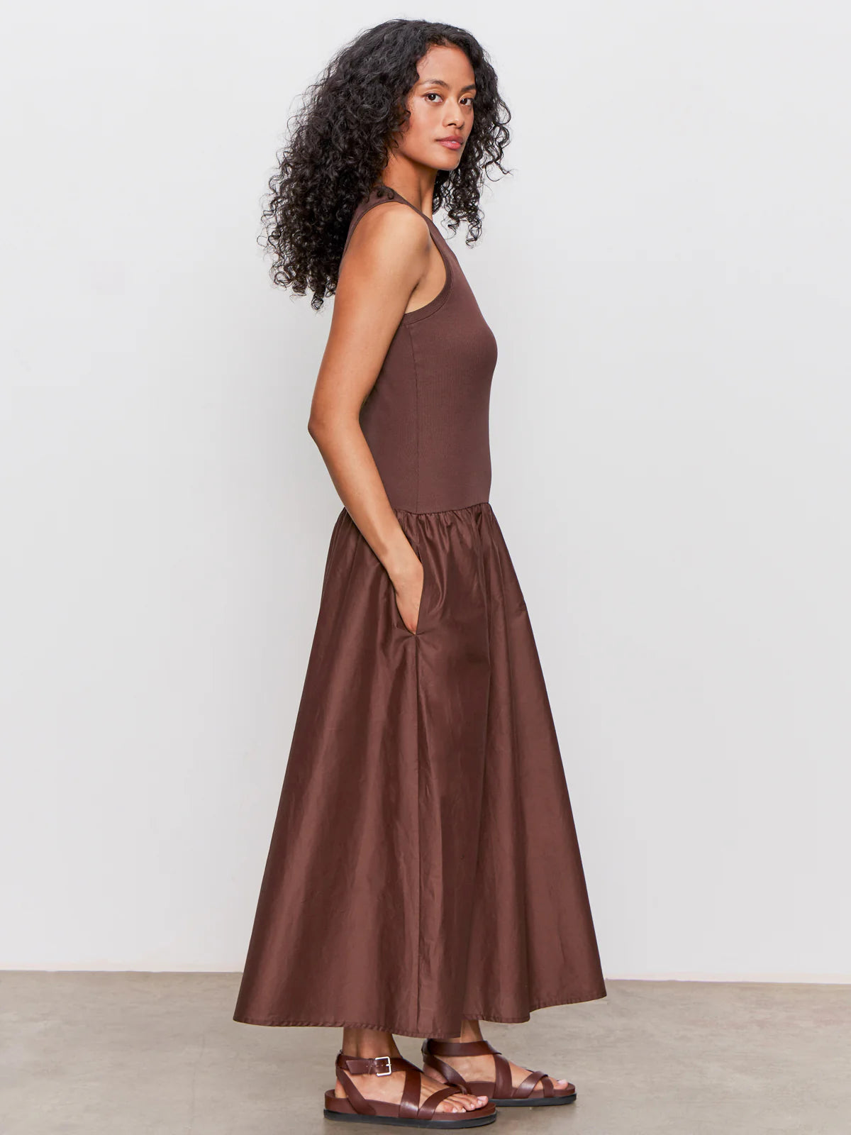 Take Me Away Midi Dress