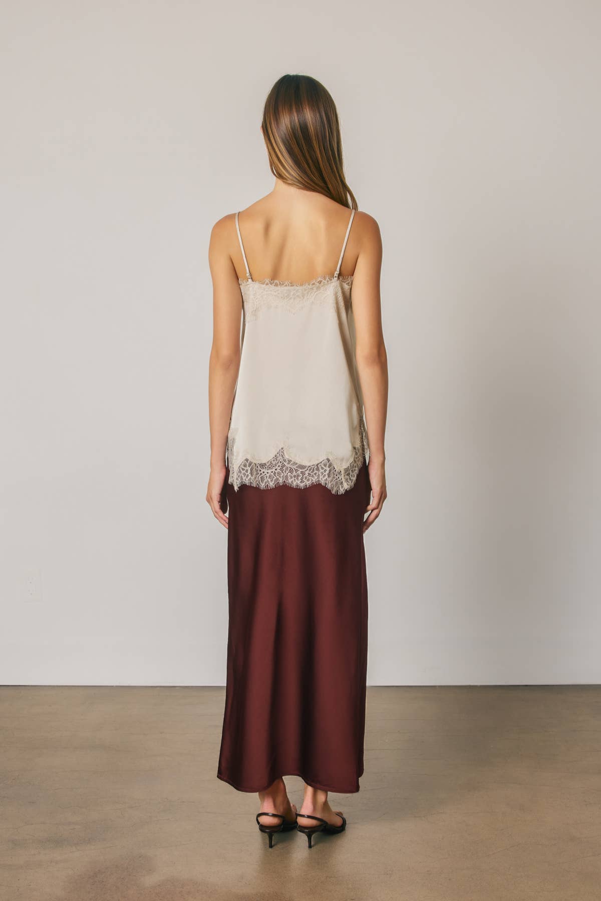 The Bordeaux Maxi Skirt
