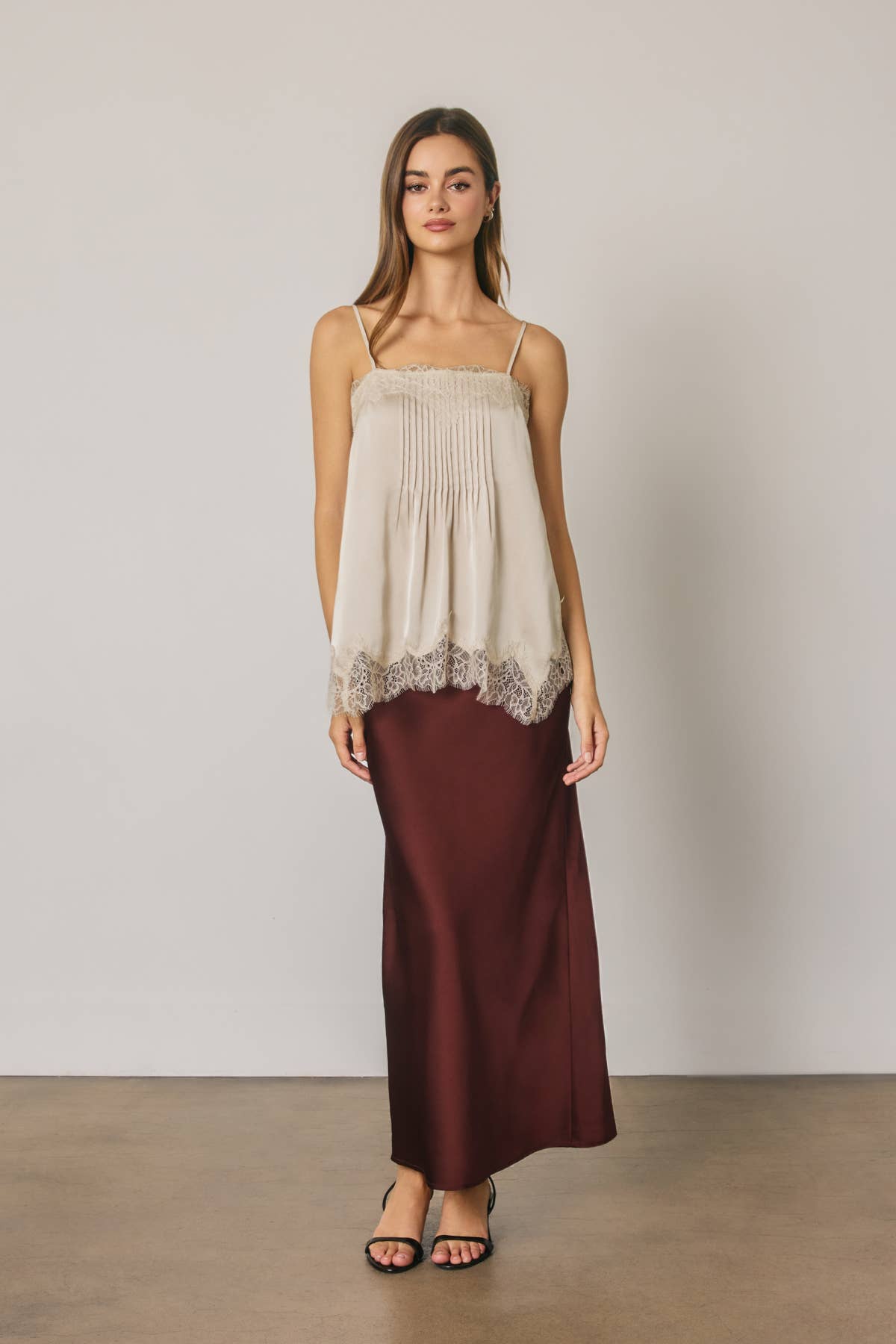 The Bordeaux Maxi Skirt
