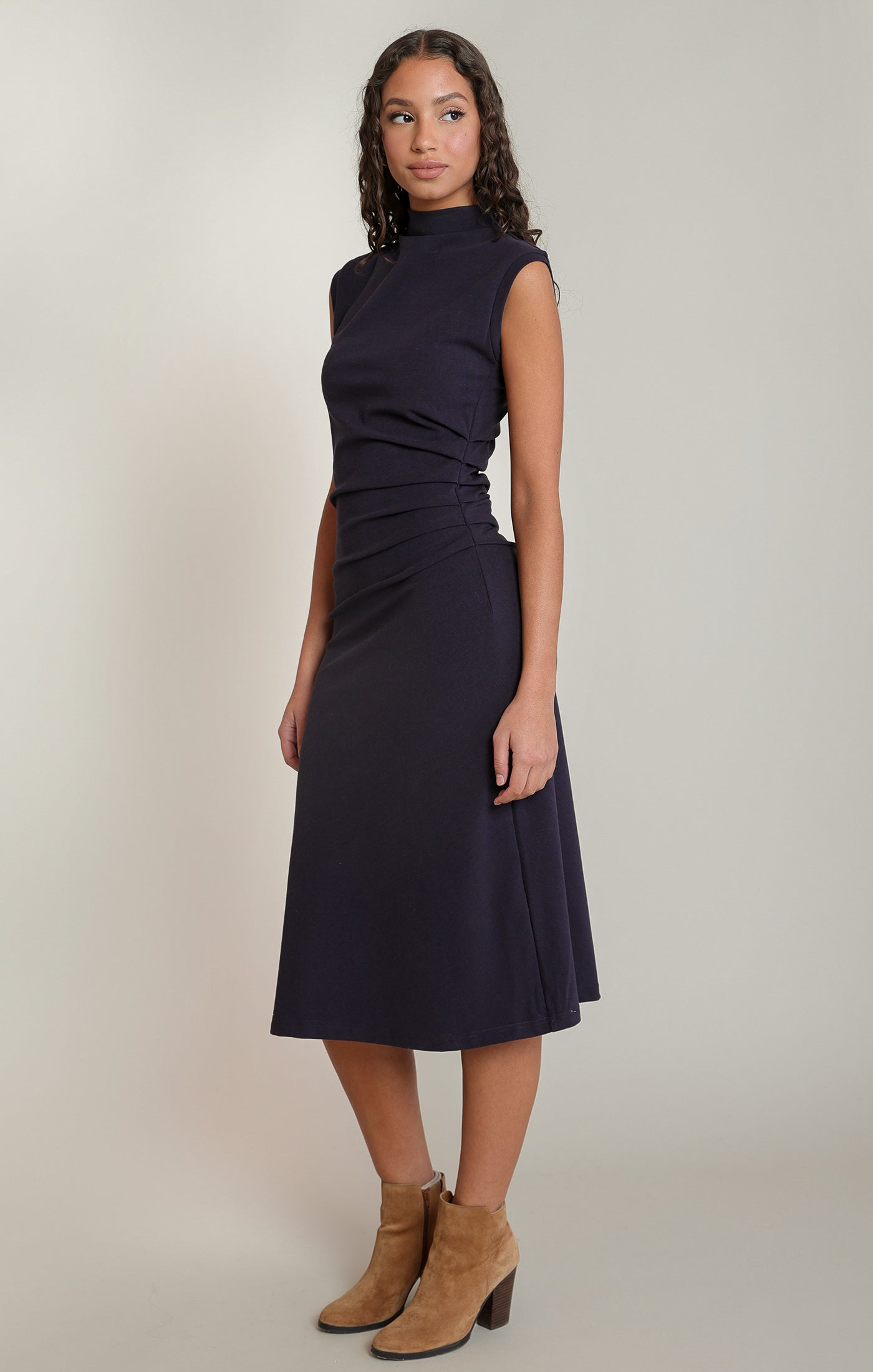 The Signature Dress in Navy