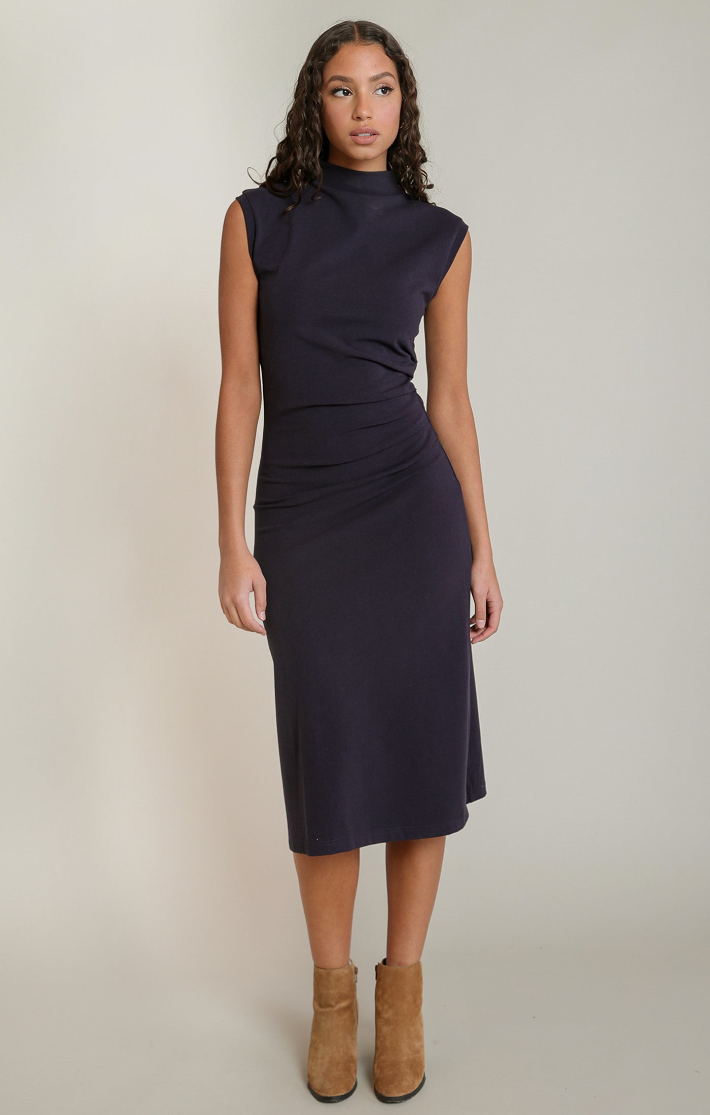 The Signature Dress in Navy