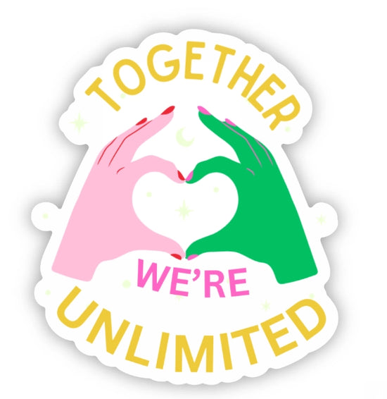 Together We're Unlimited Sticker