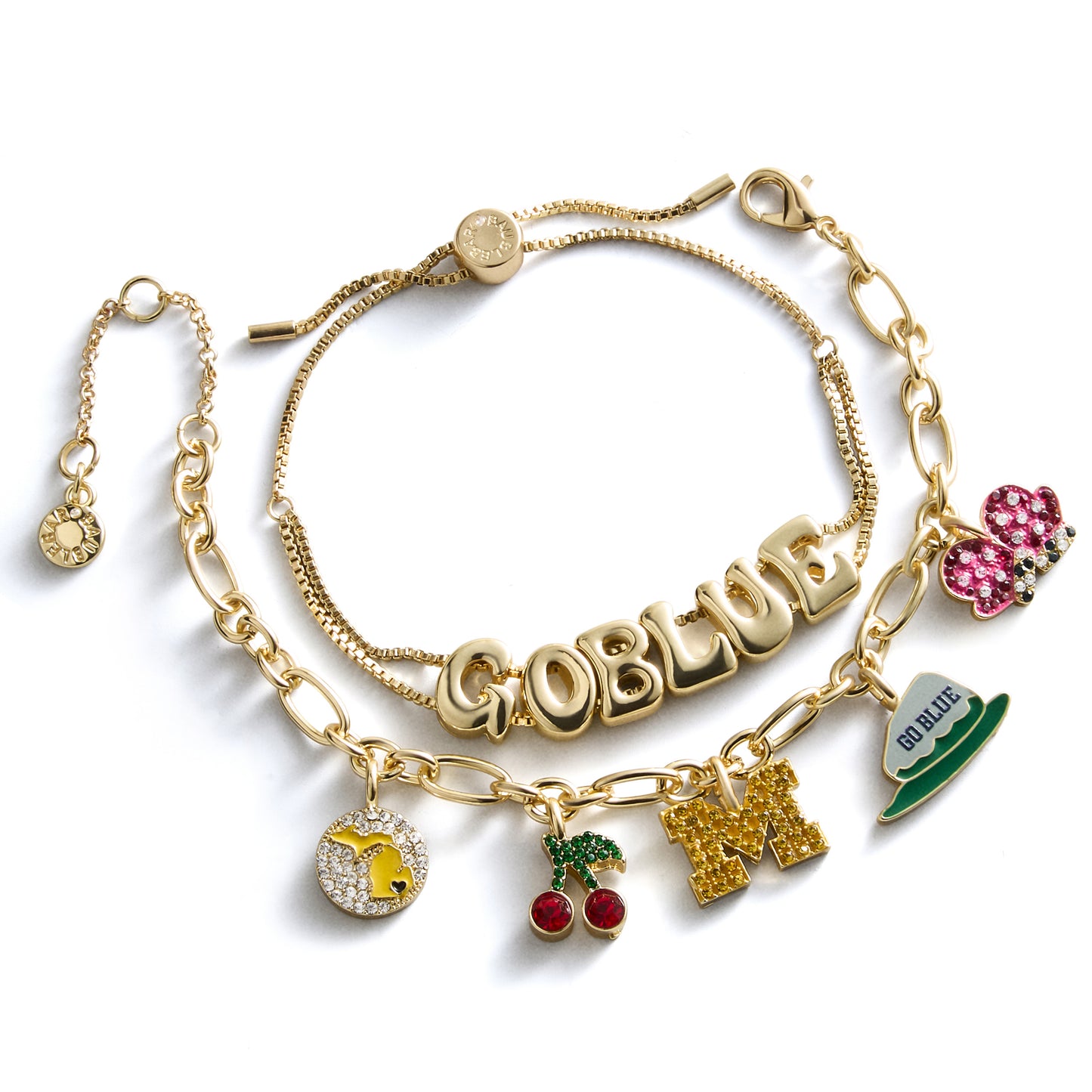 University of Michigan Two-Piece Bracelet Set
