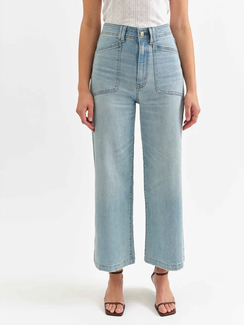 Valley Girl Wide Leg Jeans in Romcom