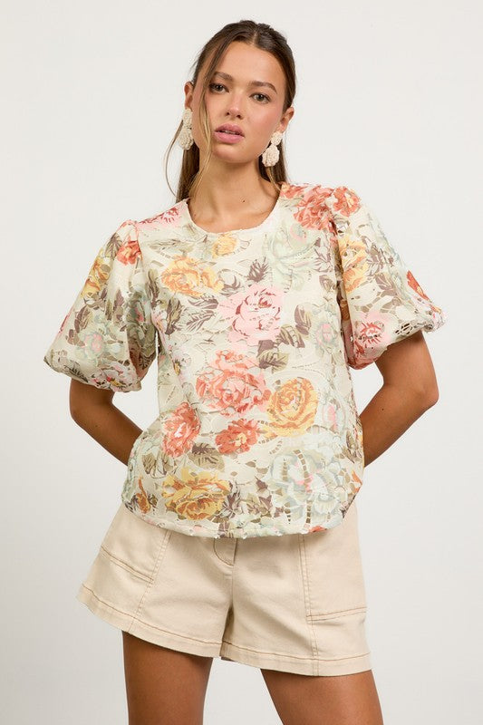 Vintage Blooms Blouse