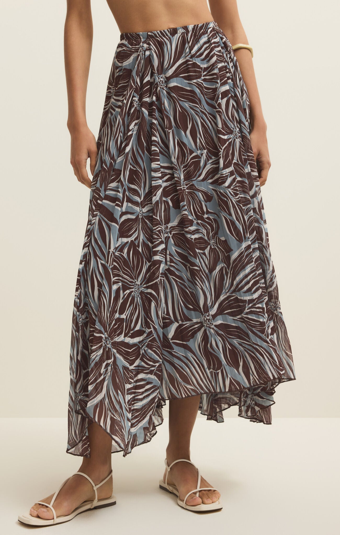 Vitoria Zinn Floral Maxi Skirt