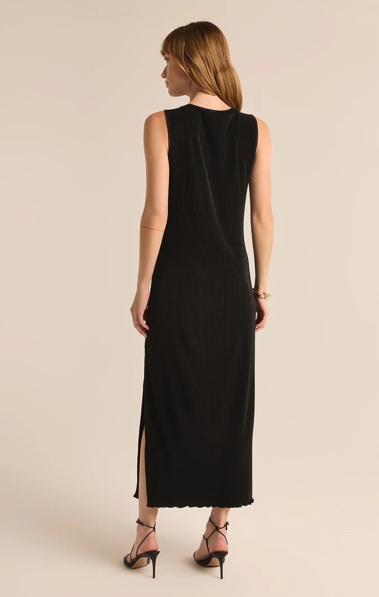 Gatsby Plisse Midi Dress