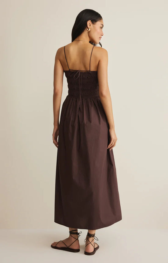 cornelia maxi dress Poplin Maxi, Chocolate Cherry XS parent:simone-maxi-dress 100% Cotton Machine Wash elliottboals on LTK Skirt/Dress length type:REGULAR - 5'3