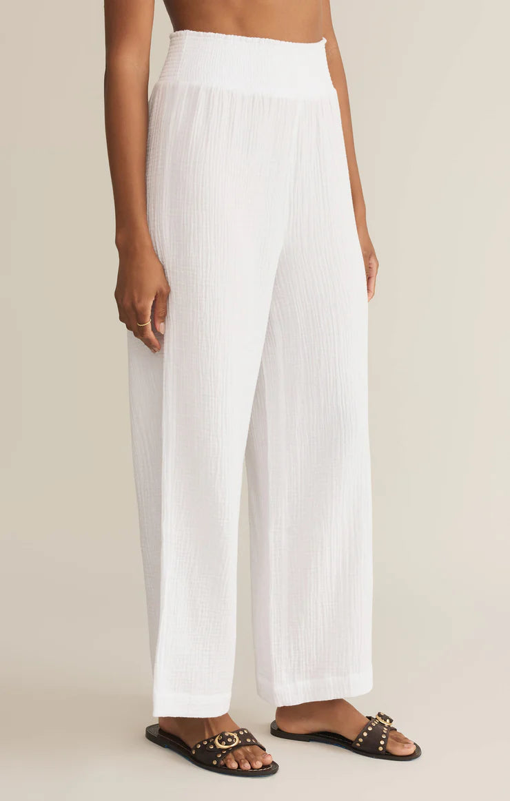 Cassidy Full Length Pant White