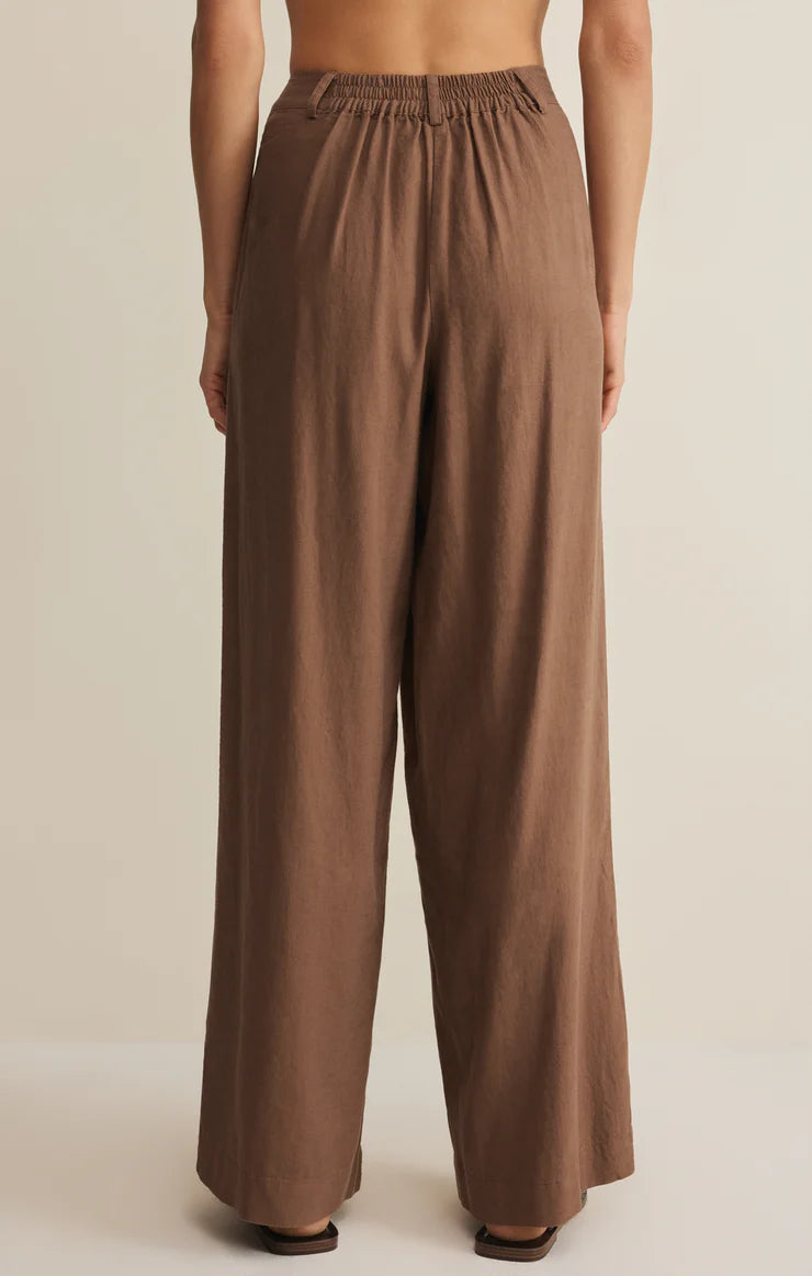 Overlook Linen Pants in Palo Santo