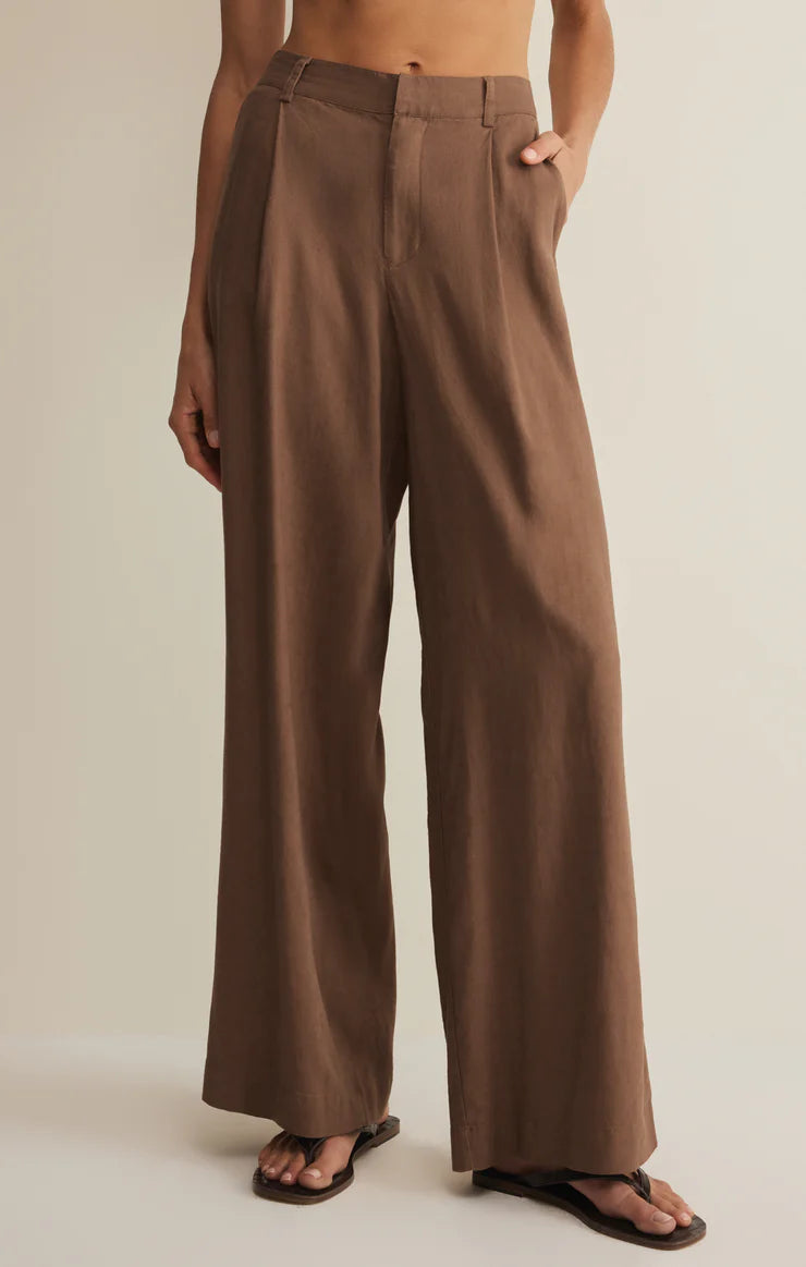 Overlook Linen Pants in Palo Santo