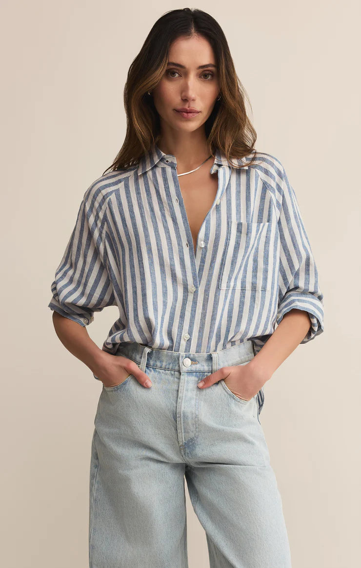 The Perfect Linen Top Boathouse – Ferne Boutique