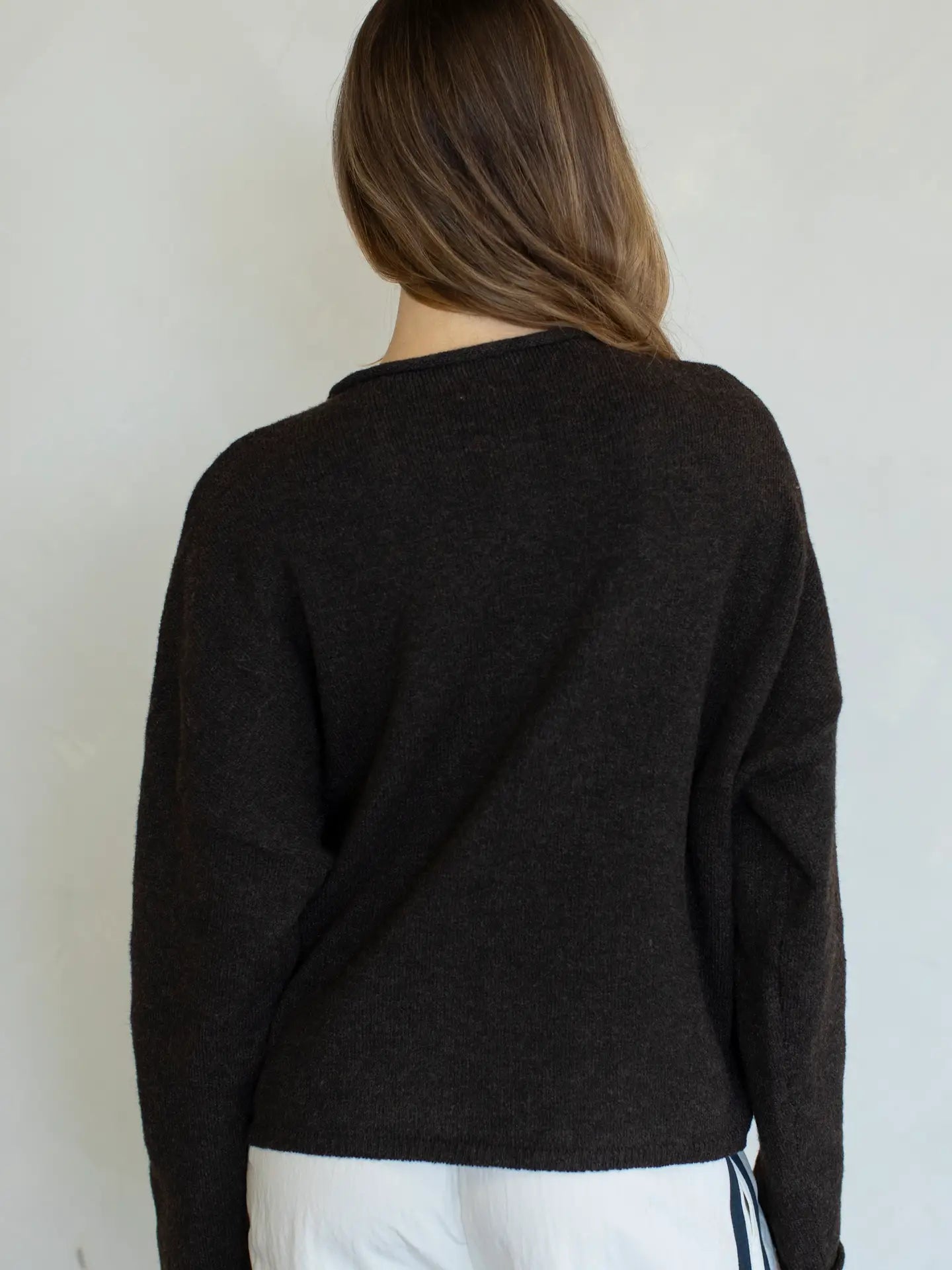 Piper Cardigan Chocolate