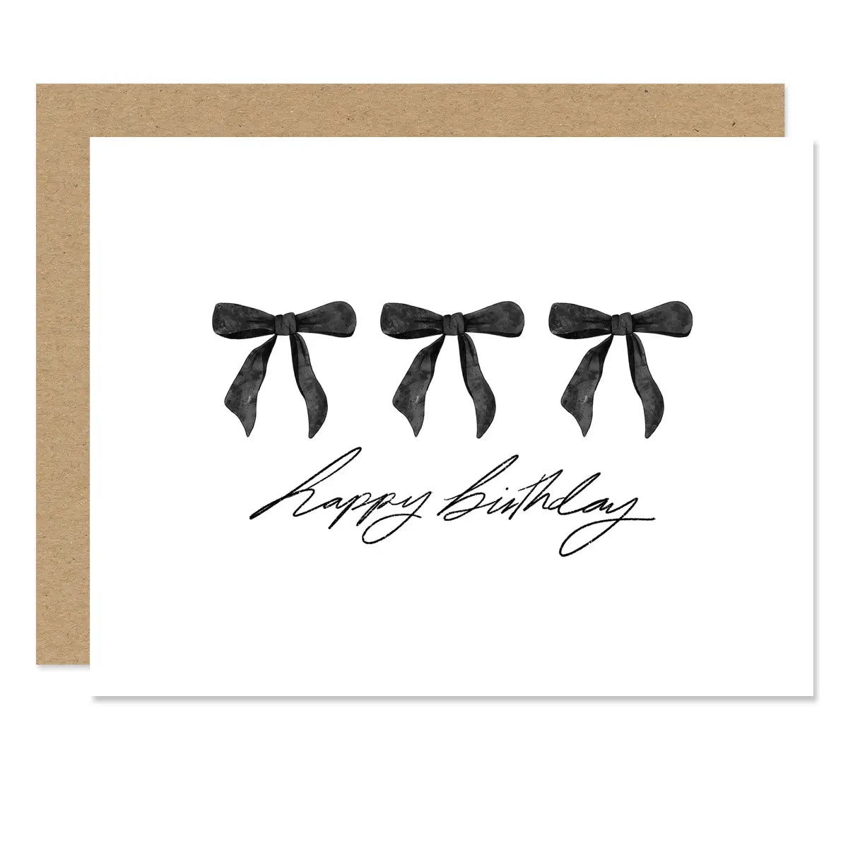 Happy Birthday Bow Card