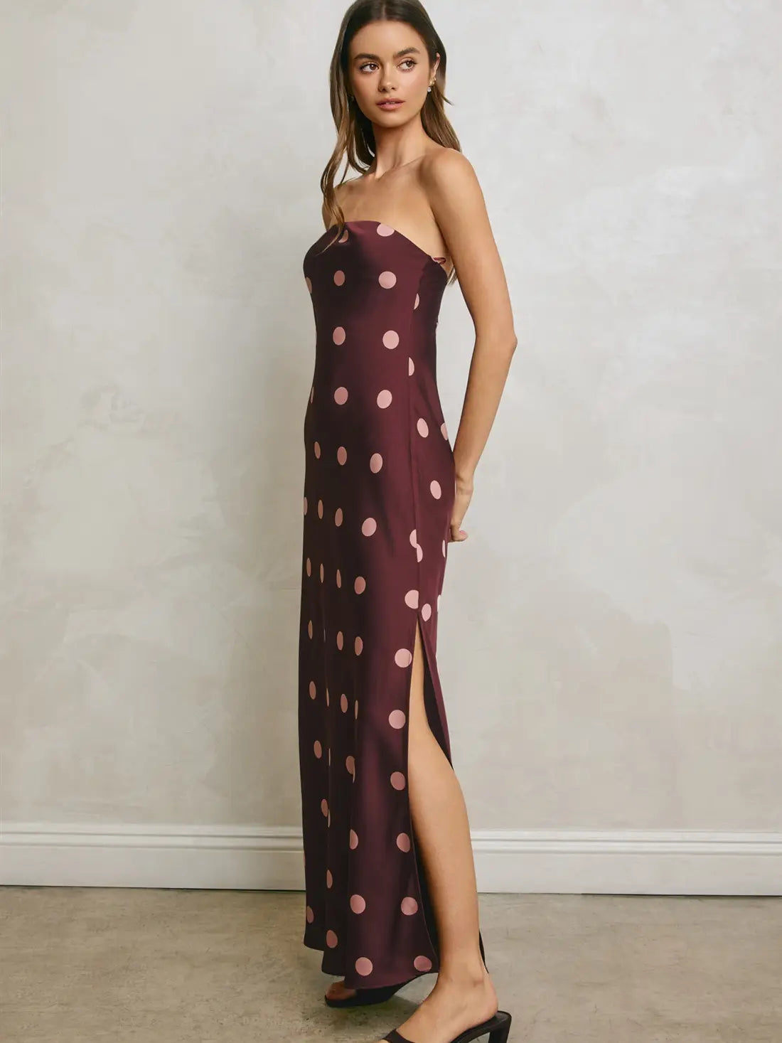 Wine Country Strapless Dress