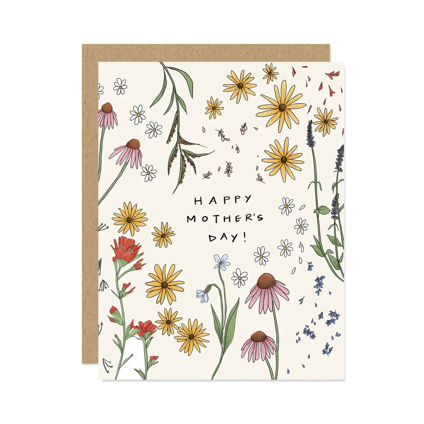 Wildflower Mother's Day Card
