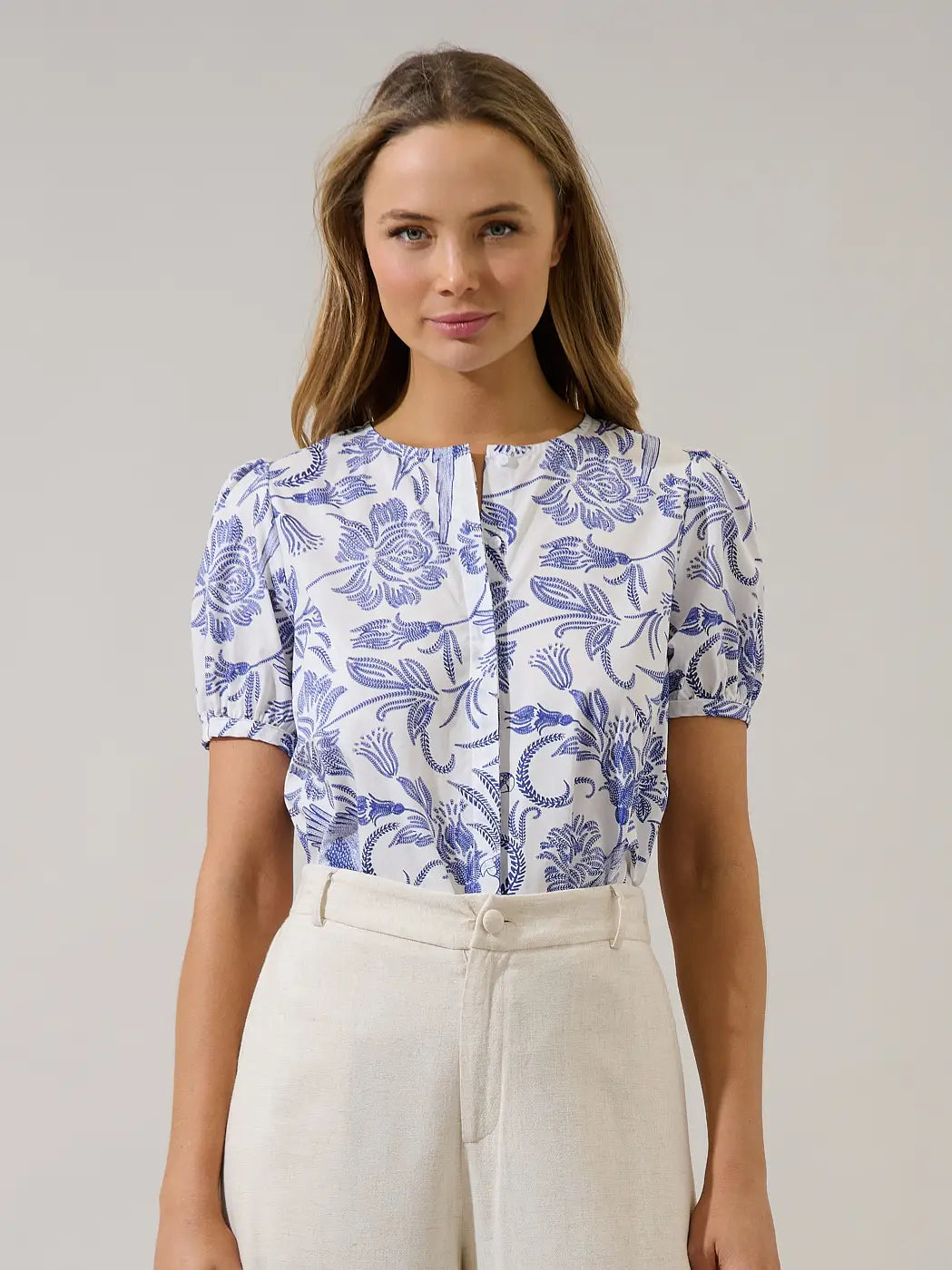 Hiller Button Down Blouse