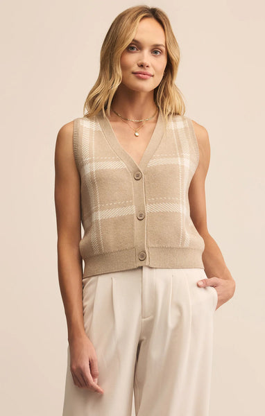 未開封【Pois ポワ】knit vest ニットベスト アイボリー Posey Vest