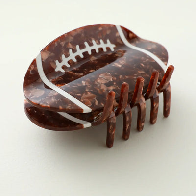 Large Football Claw Clip
