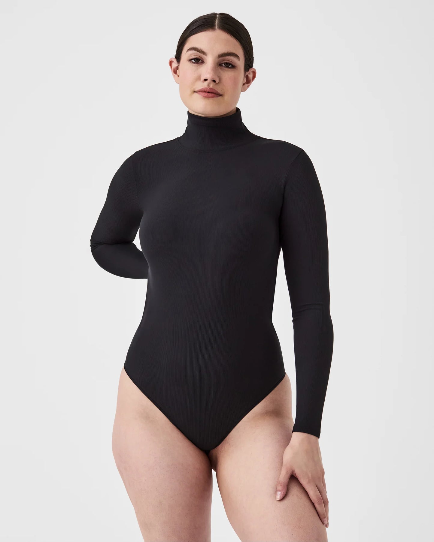 SPANX Suit Yourself Long Sleeve Turtleneck Bodysuit