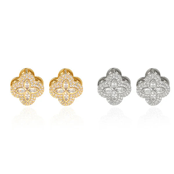 Flowerbomb Huggie Earring