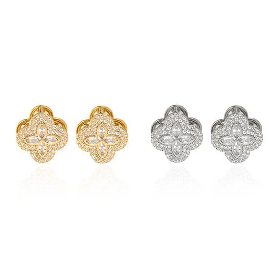 Flowerbomb Huggie Earring