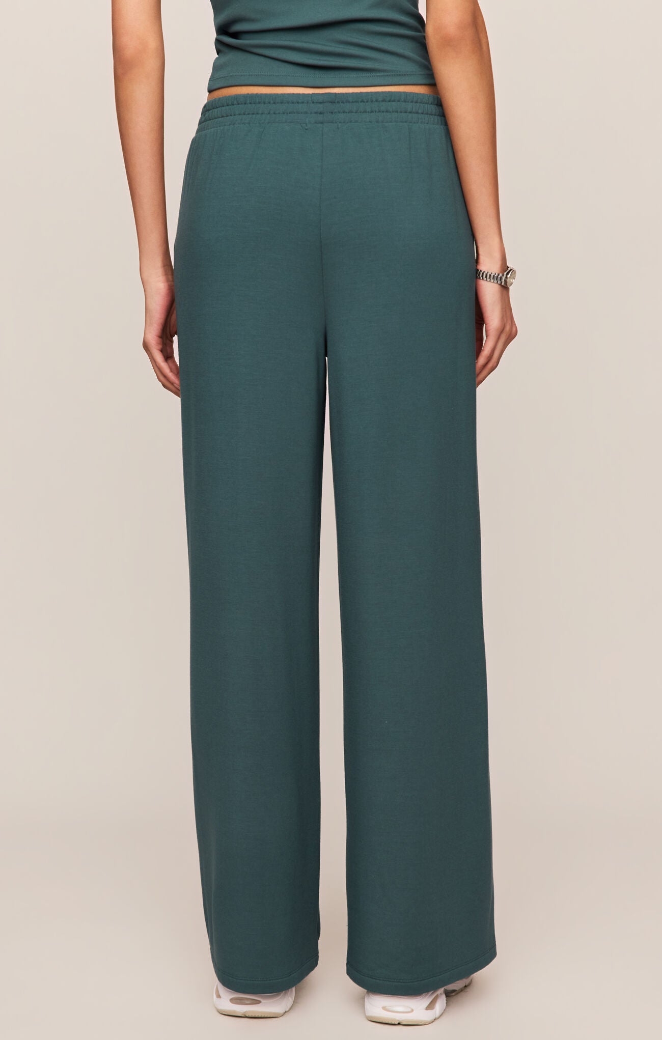 In Transit Modal Pant in Emerald Cove