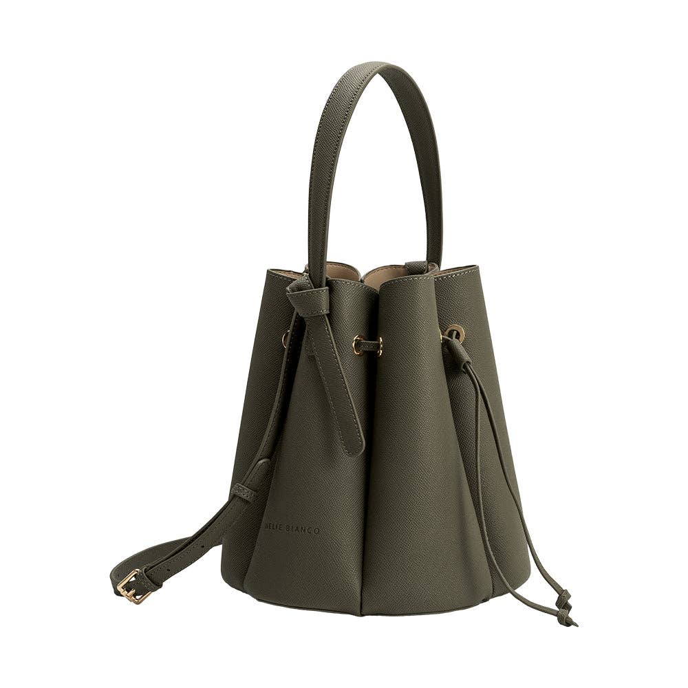 Laguna Recycled Vegan Leather Bag in Olive