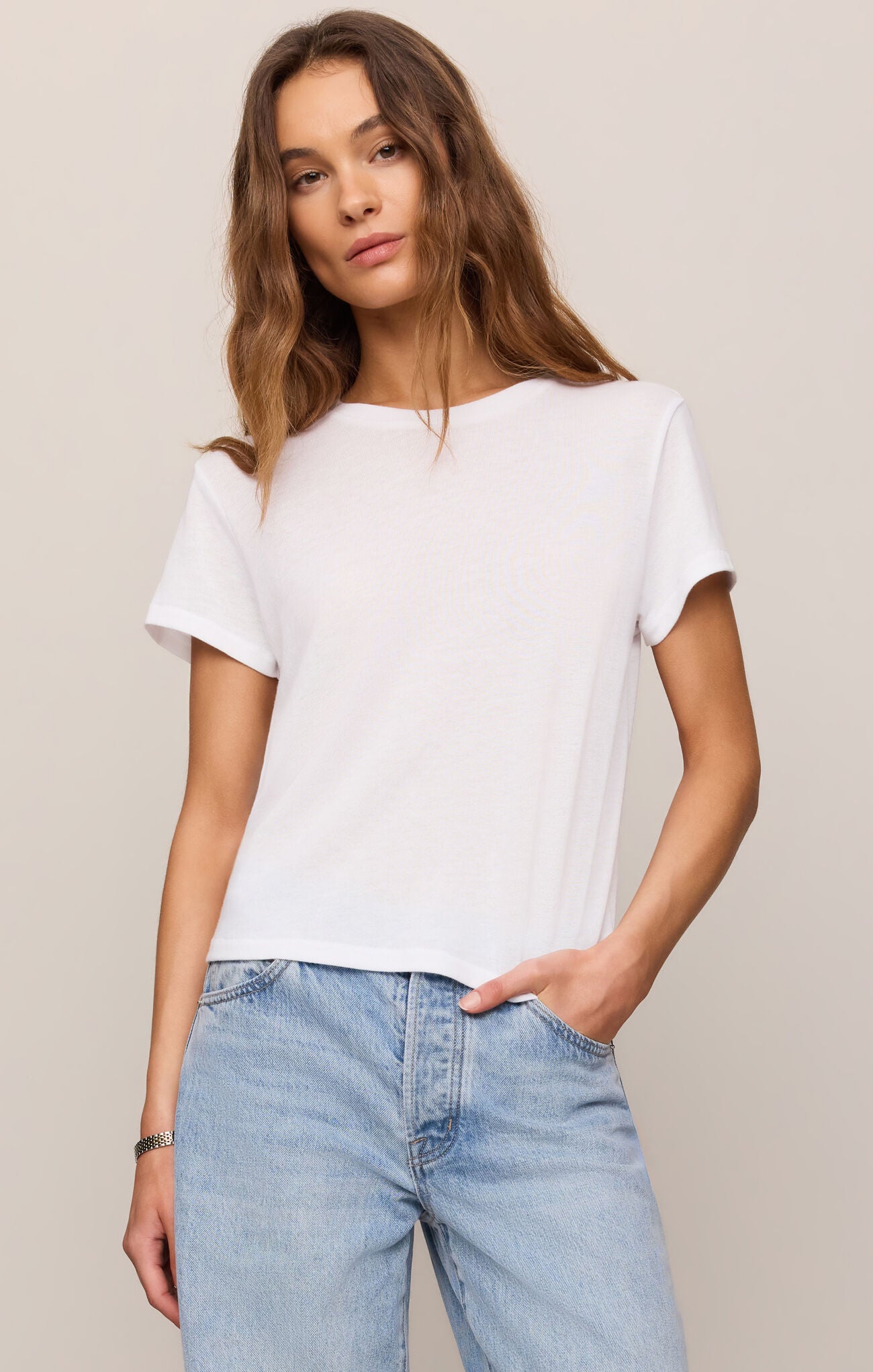 Tourist Tee in White