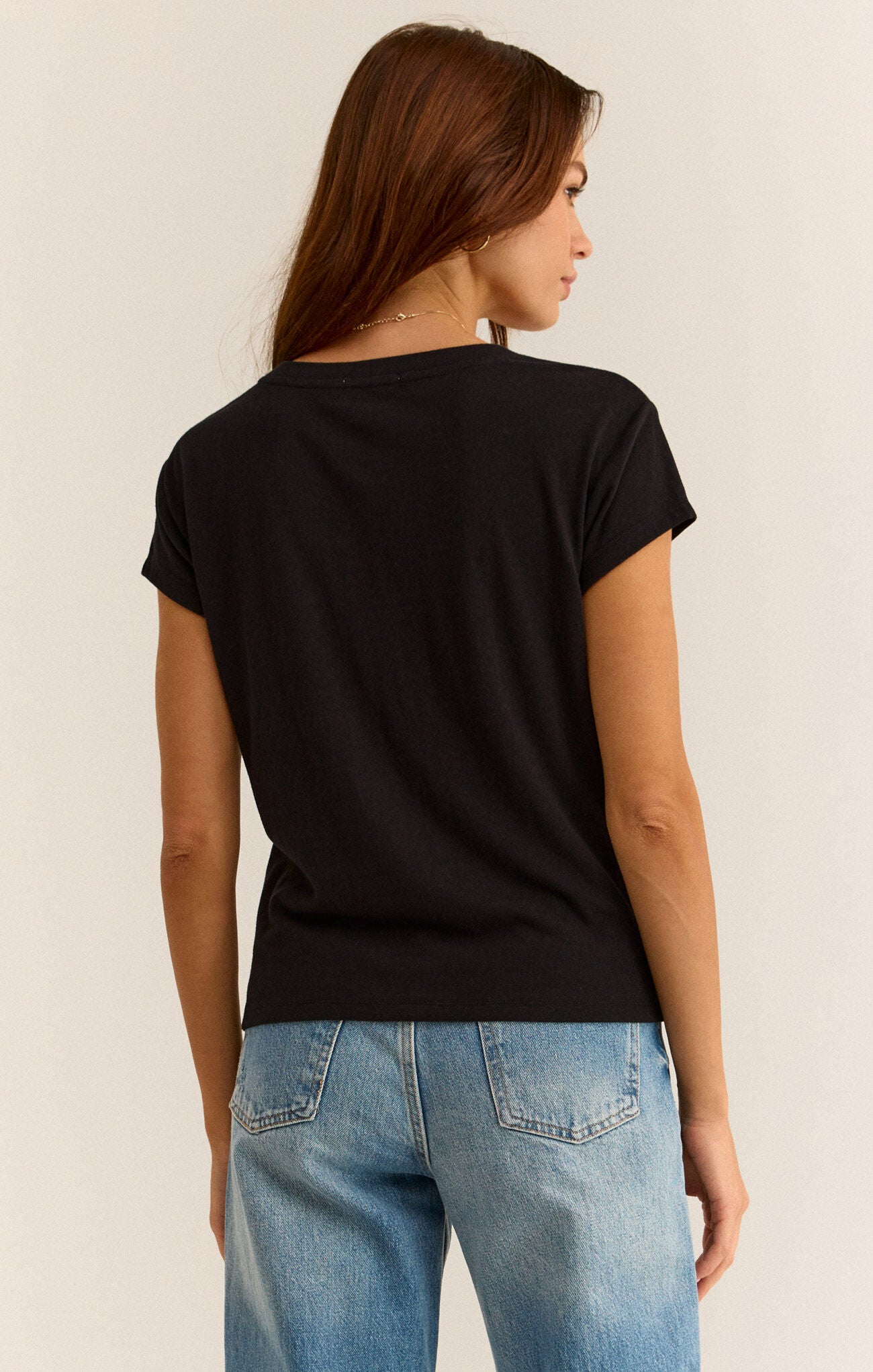 Modern Tri Blend V-neck Tee