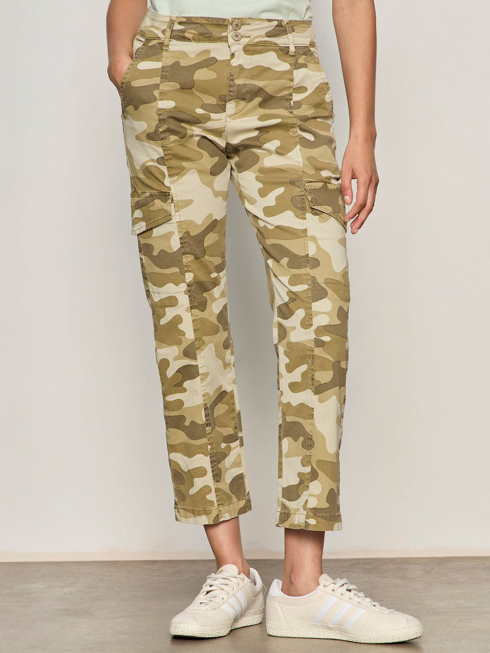 Rebel Straight Crop Pant Canyon Camo